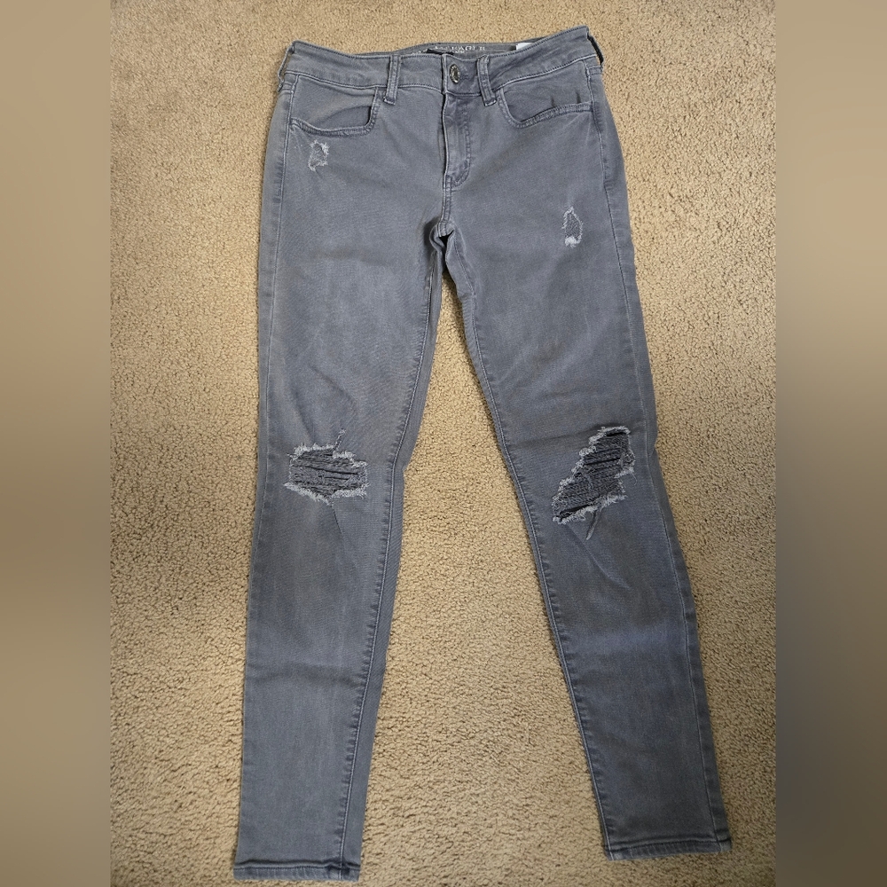 American Eagle Distressed Jeggings